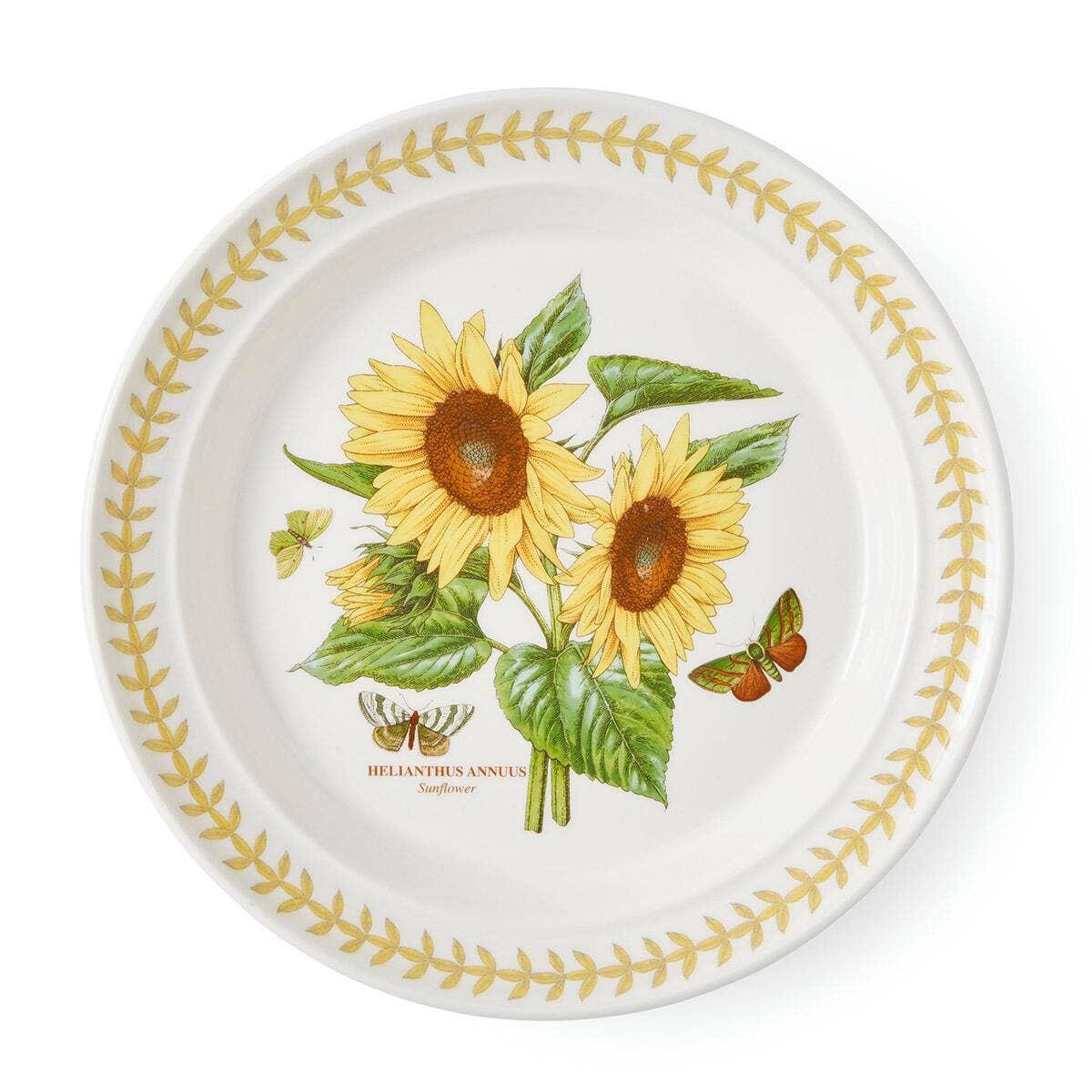 Botanic Garden Meadow Dinner Plate, Sunflower