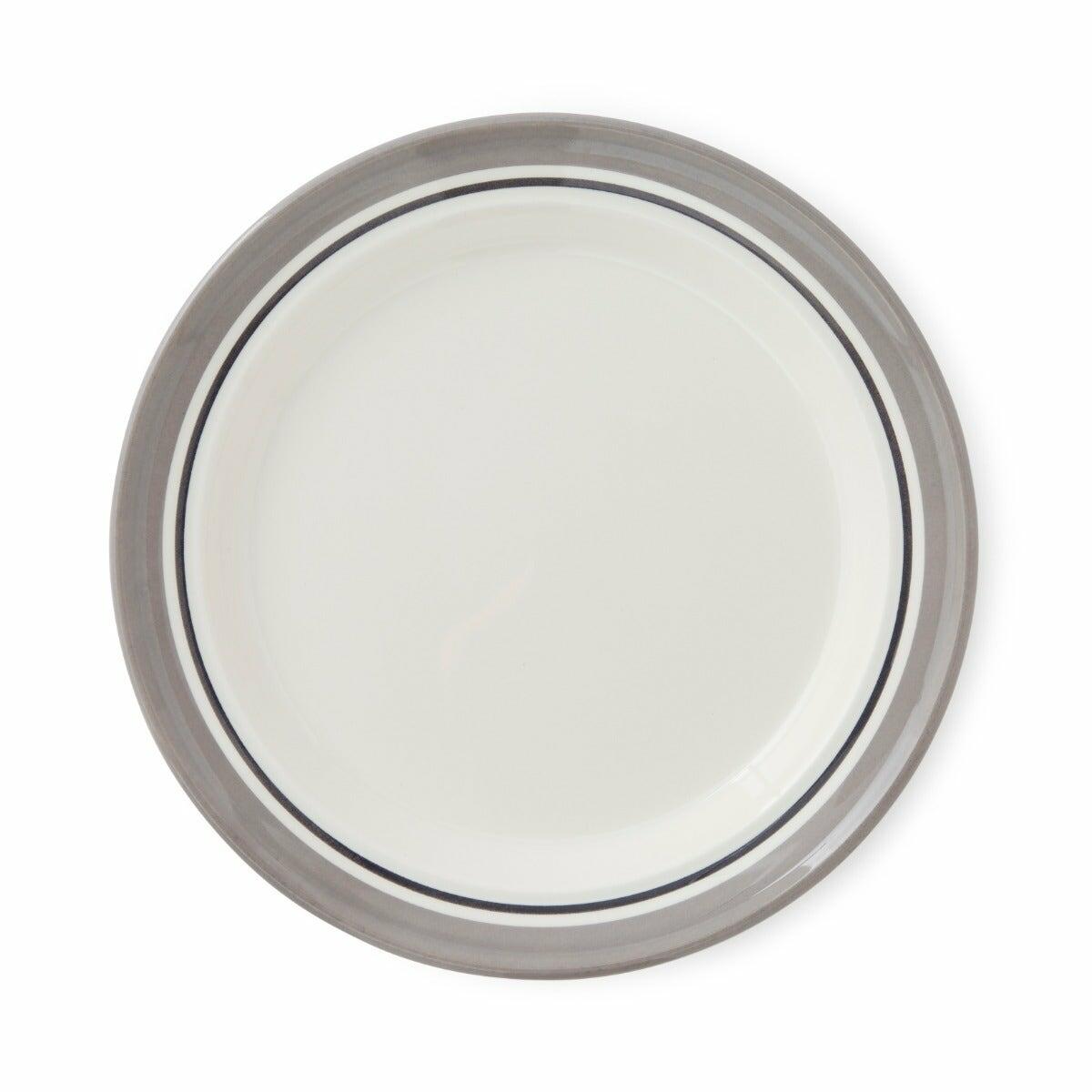 Potter's Stripe Dinner Plate, Grey