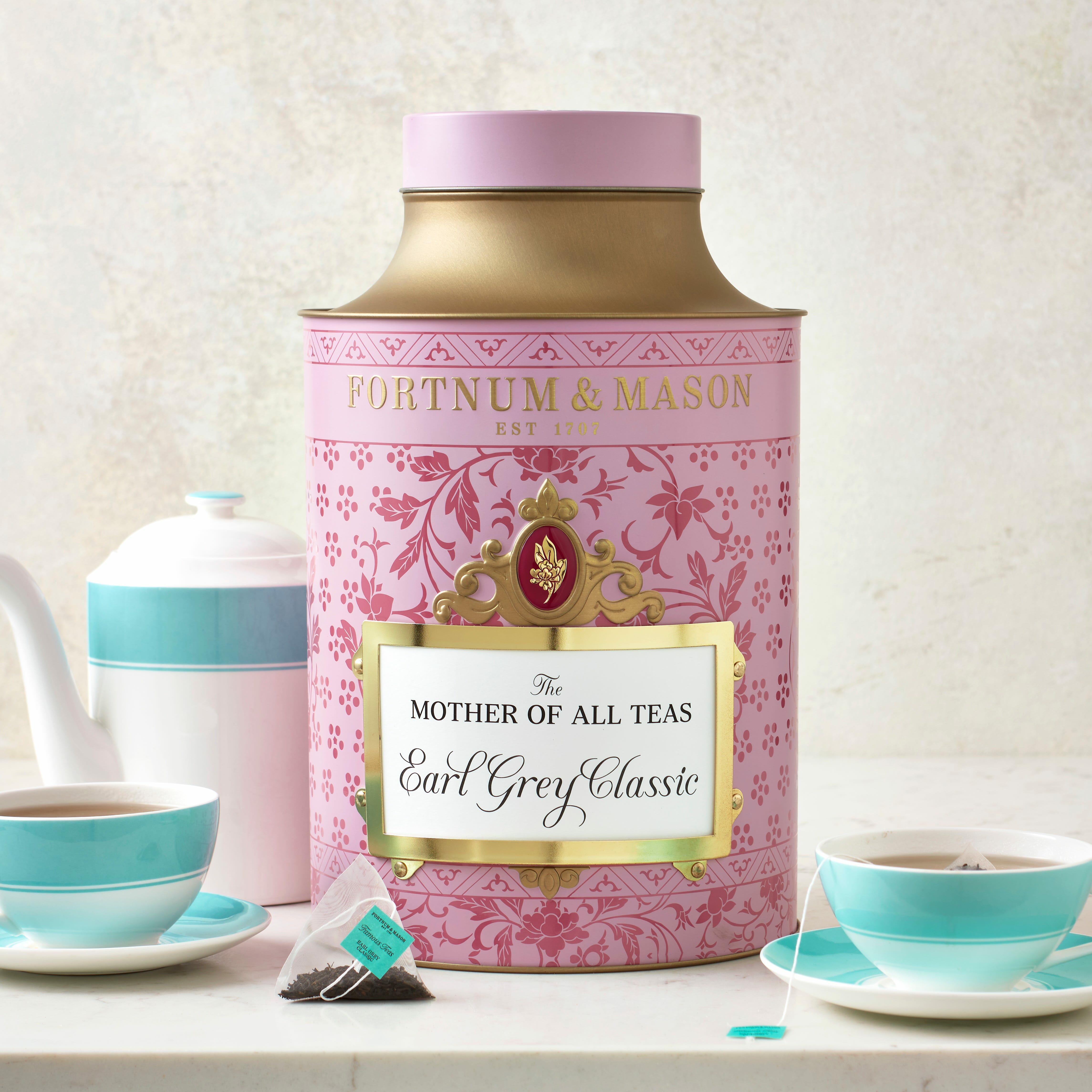 The Mother of All Tea Caddies, Earl Grey Classic, 400 Silky Bags, Fortnum & Mason