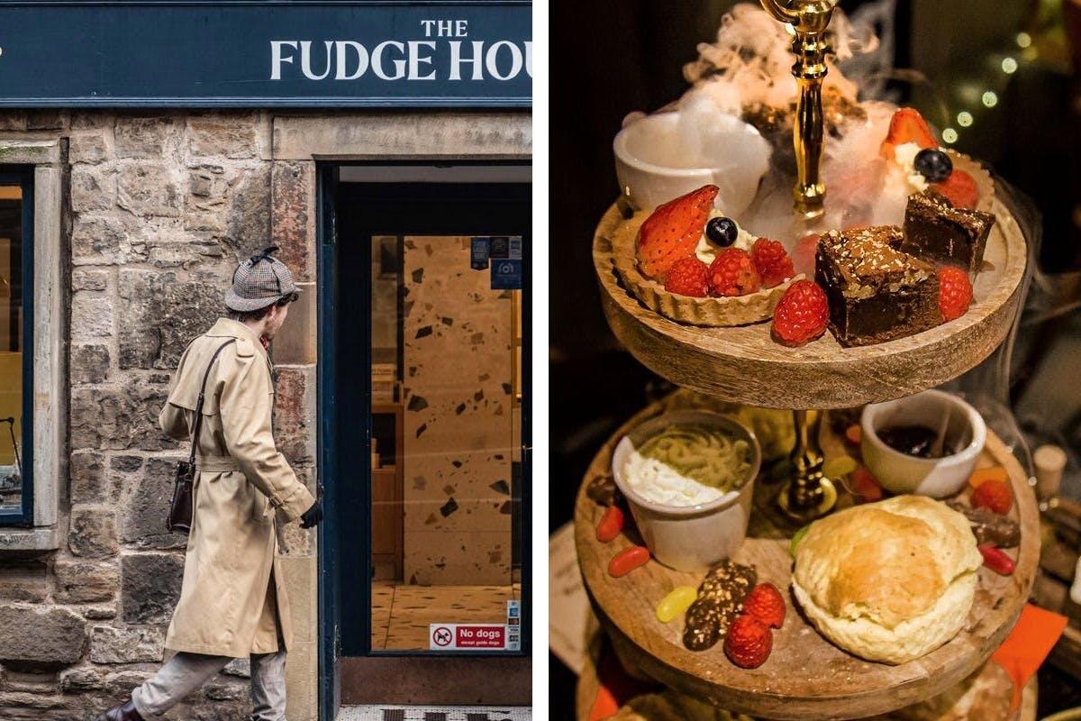 Edinburgh Hidden Gems Old Town Walking Tour with Magical Afternoon Tea and Prosecco for Two | Afternoon Tea for Two | Virgin Experience Days / Voucher