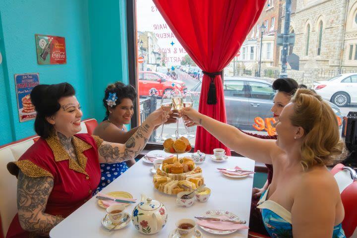 Vintage Afternoon Tea for Two - Le Keux Vintage, Margate