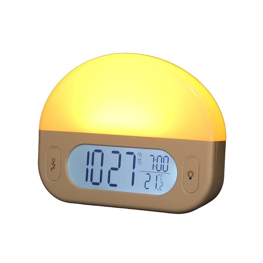 This is an image of the Lifemax Sunrise Alarm Clock on a white background