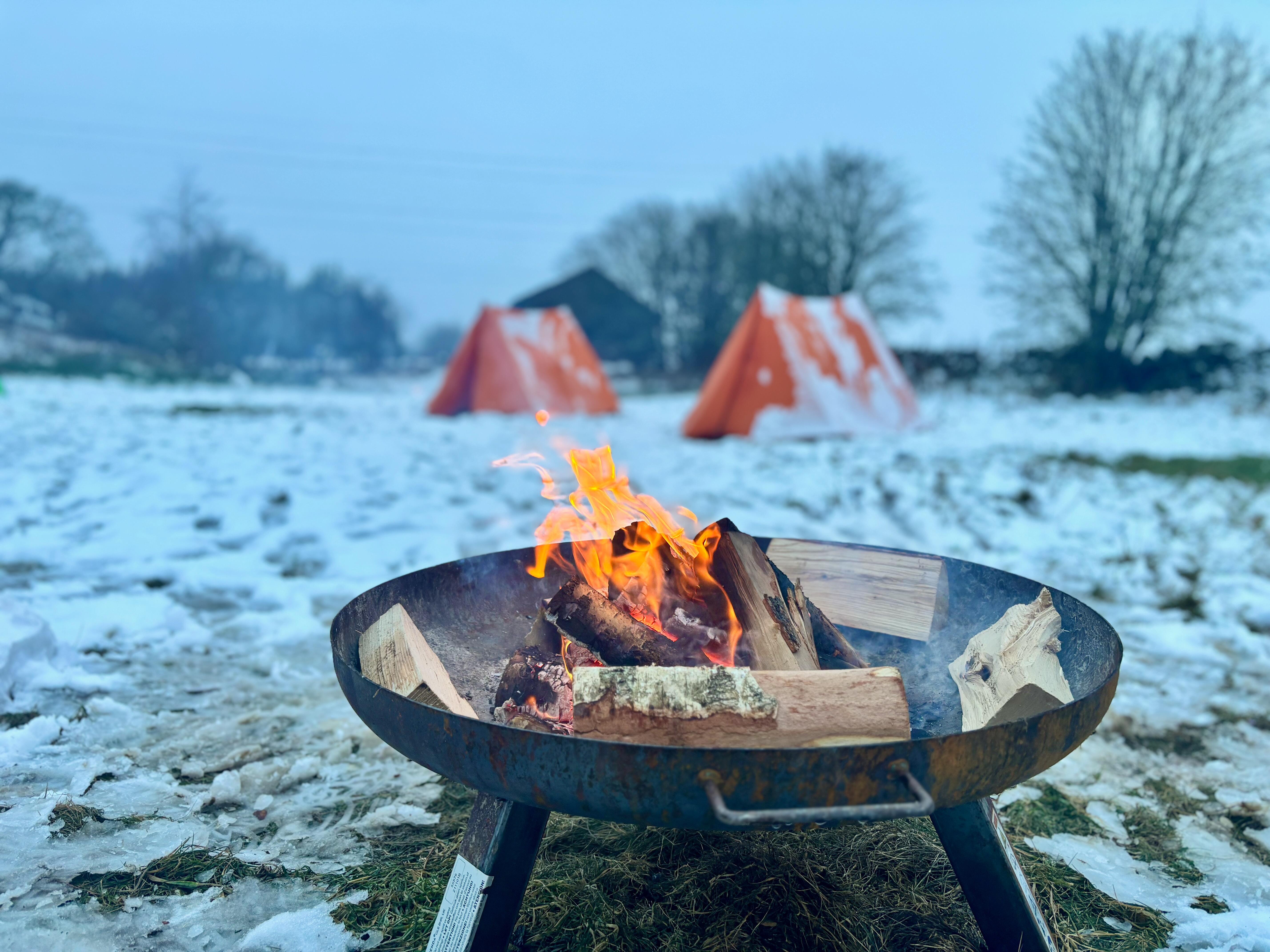 1st Rhu Scouts- SubZero at Auchengillan '26, minus 5 degrees - lovely & warm in there Force Tens
