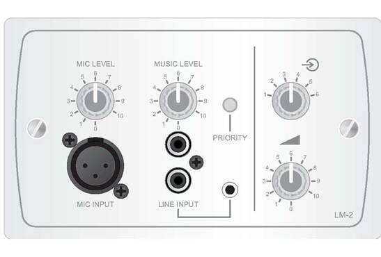 Cloud LM2W White Rem Active Line/Mic Module for Z4/Z8 RJ45 Version