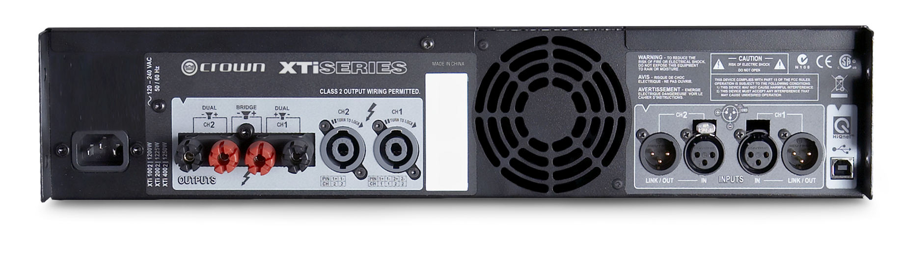Crown XTi2002 - XTi2 Series Two-channel, Power Amplifier