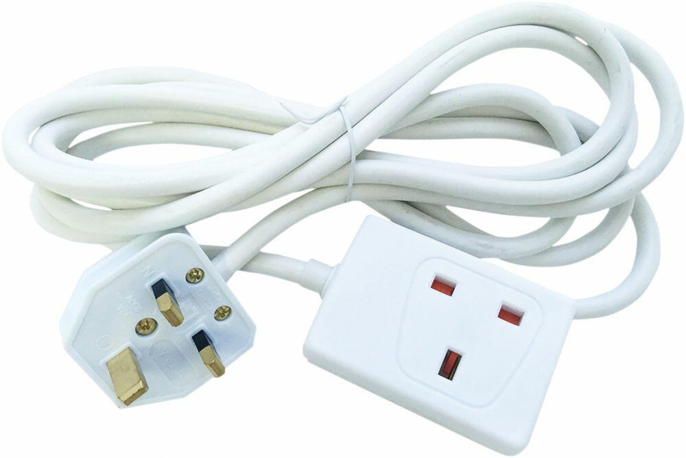Eagle Single Gang 13 A Extension Lead Lead Length (m) 2 (E201AA)