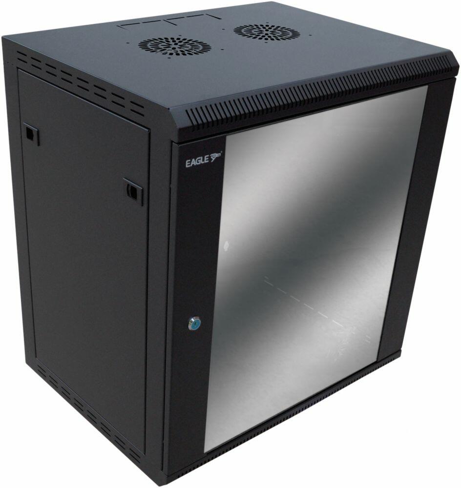 Eagle 12U Wall Mounting Rack Cabinet 450mm Deep (P724)