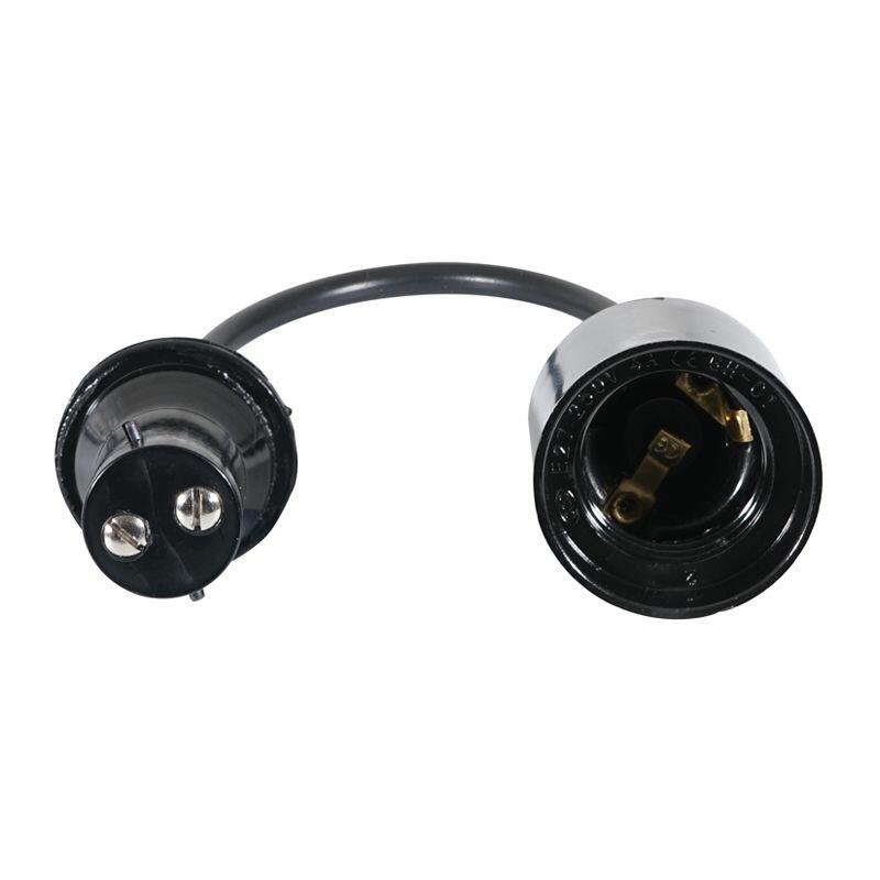 eLumen8 BC Festoon Pendant to E27 Lamp Holder, 250mm