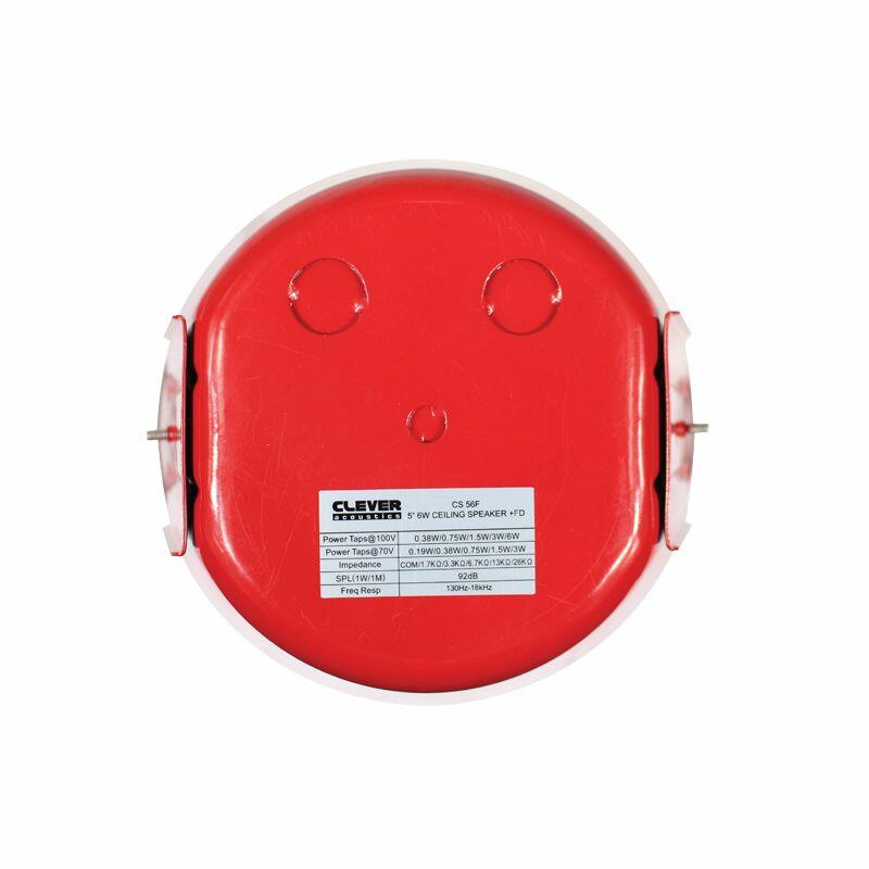 Clever Acoustics CS 56F 100V 5'' 6W Ceiling Speaker +FD