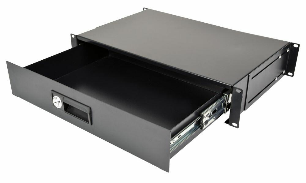 Adastra 19RD2U 19 Lockable Rack Drawer 2U - 853.052UK