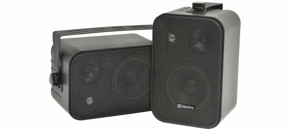 Adastra B30V-B 100v Line LoudLoudspeaker, 4", 30w, BLACK, Pair - 952.887UK