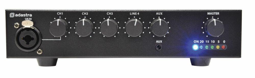 Adastra UA30 Compact 5ch 100V MixerAmp - 953.183UK