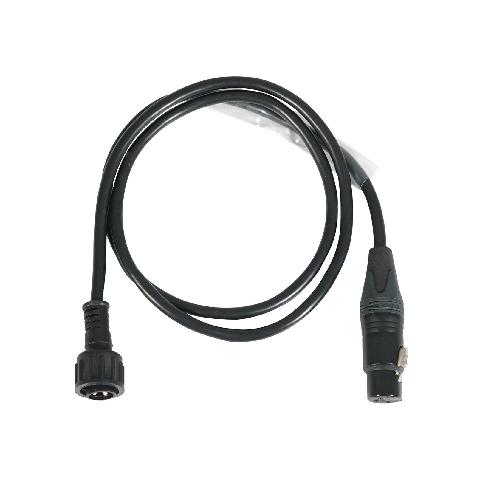 LEDJ DMX Lead, Hydralock Male to Neutrik XLR 3 pin Female, 1m, CABL492