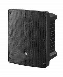 TOA HS-120B Coaxial Array Speaker, 100W (8Ω), 12", 80 - 20KHz, Black