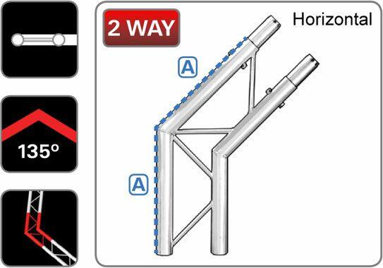 Trilite 1LDJ2135H Ladder Truss Junction