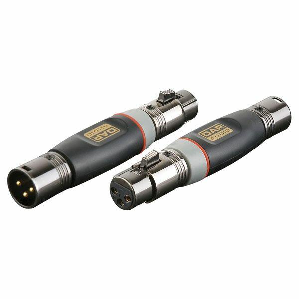 DAP 3p XLR M/ 3p XLR F phase rev. adapter