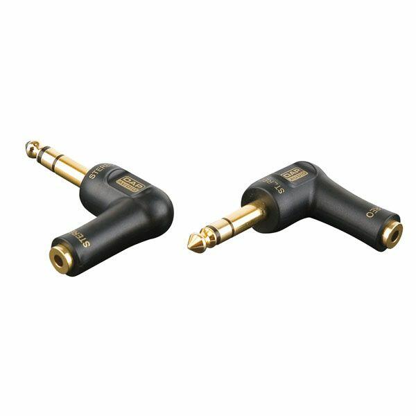 DAP 3p mini-Jack F/ 3p Jack M 90√∠adapter