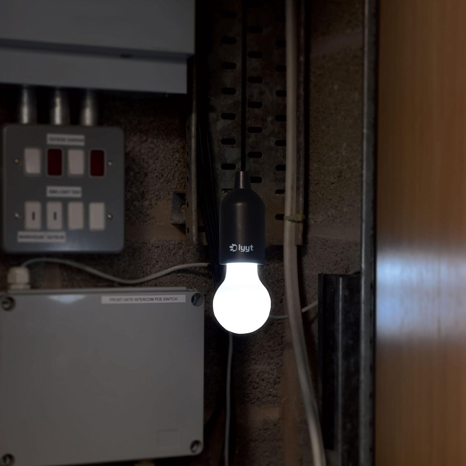 LYYT LED Pull Light - Black 410.385UK