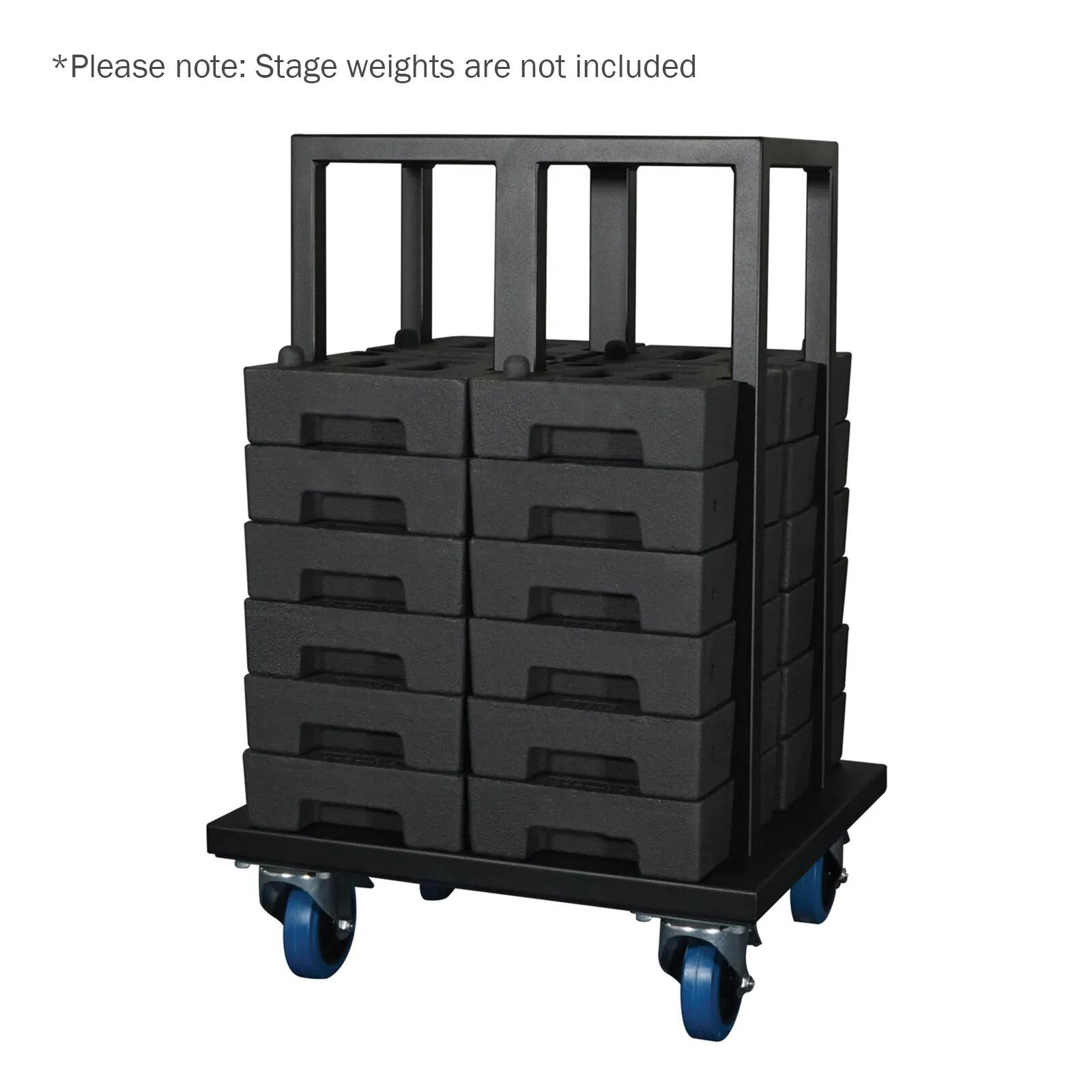 eLumen8 Stage Weight Trolley - Example