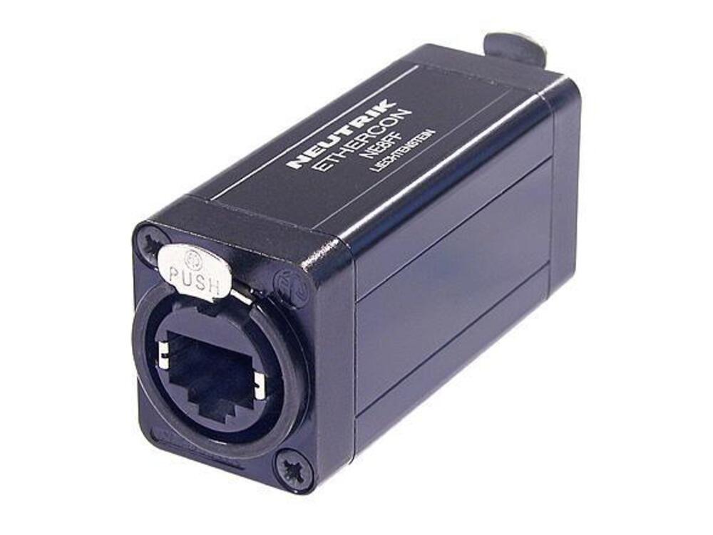 Neutrik NE8FF EtherCon RJ45 Feedthrough ETHERCON In-line coupler