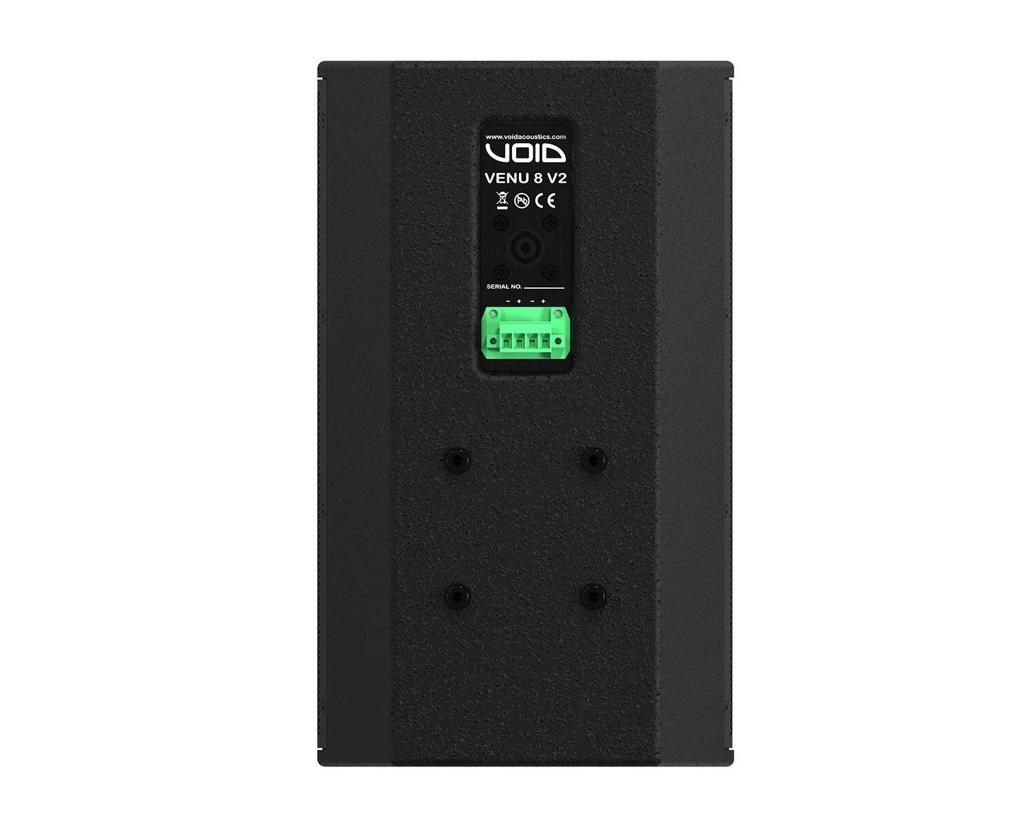 Void Acoustics Venu 8 V2, 8" 350w Surface Loudspeaker Rotatable 90-60x60 HF Black