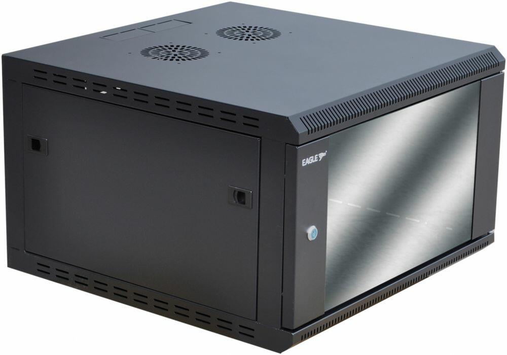 Eagle 6U Wall Mounting Rack Cabinet 600mm Deep (P722A)