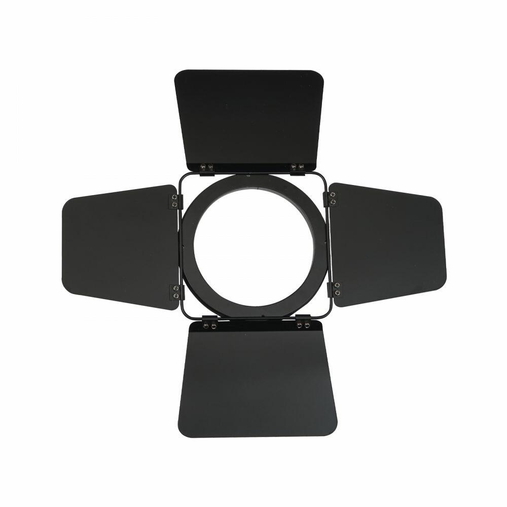 LEDJ Artisan 2000 Dual White/RGBWA Fresnel Replacement Barn Door, LEDJ332B