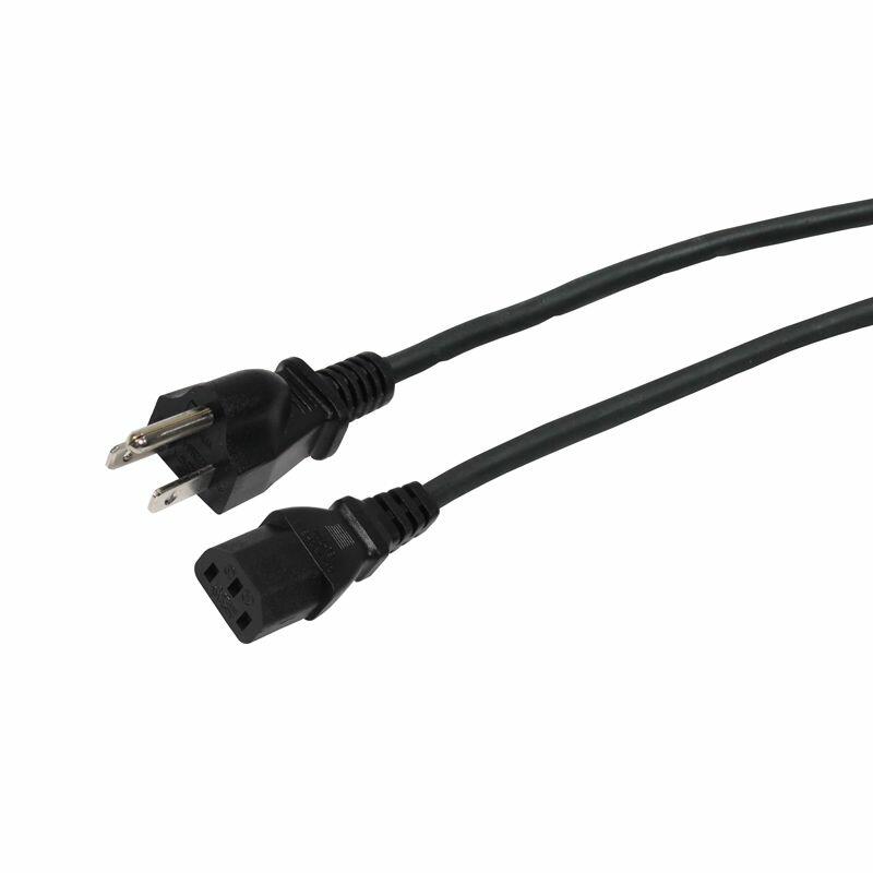 LEDJ IEC Lead, USA Grounded Plug to IEC socket, 1.5m, CABL255
