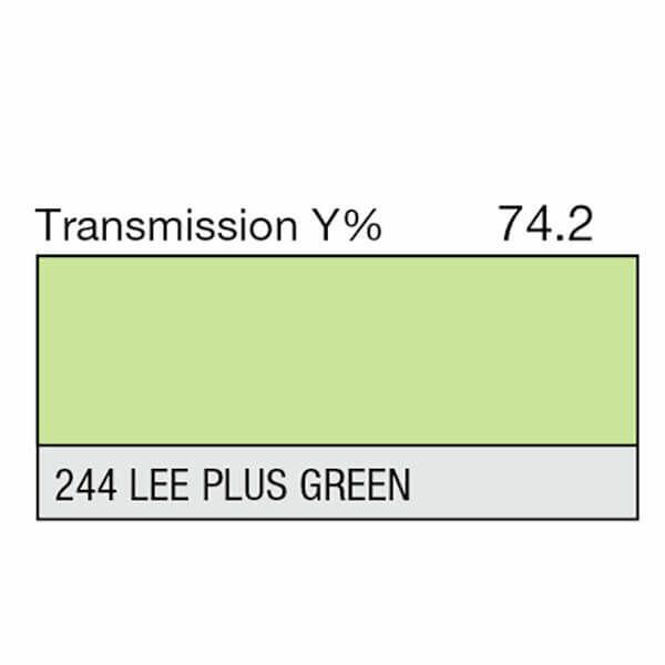 LEE Filter 244 LEE Plus Green Filter Roll, 7.62m x 1.22m