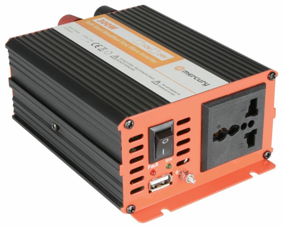 Mercury IMS300-12 12Vdc 300W Modified Sine Wave Inverter - 652.002UK