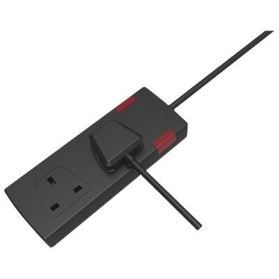 Eagle Two Gang 13 A Extension Lead, E201BFB