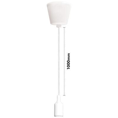 Eagle Modern E27 Silicone Pendant Lamp holder, E394W