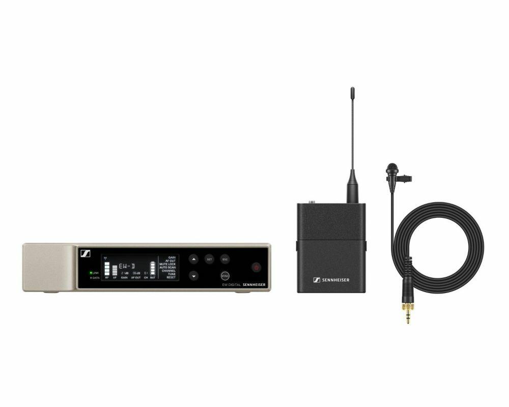 Sennheiser EW-D ME4 SET (Y1-3) Digital wireless lavalier set, 1.8GHz