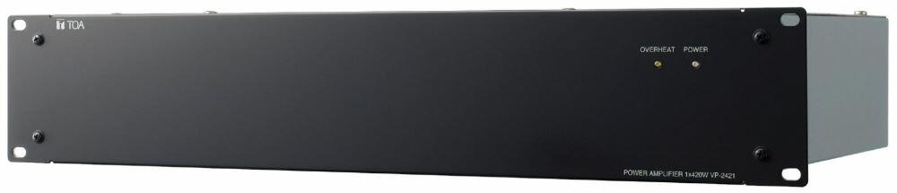 TOA VP-2421 INCL VX-2000 Series Power Amplifier 1 x 420 Watt, with 1 x VP-200VX fitted