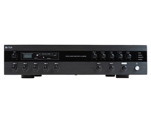 TOA A-3248DME A-3200 Series 480 Watt Digital Booster Amplifier, MP3, Bluetooth, & EQ