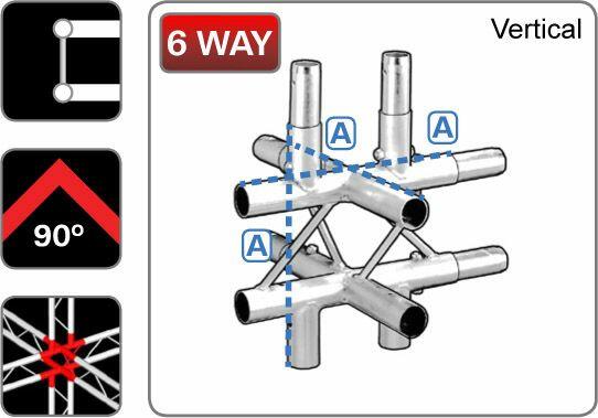 Trilite 2LDJ6V Ladder Truss Junction