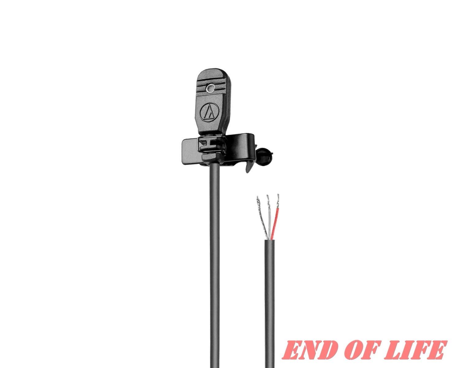 Audio Technica MT830C unterminated no Power Module Lapel Microphone