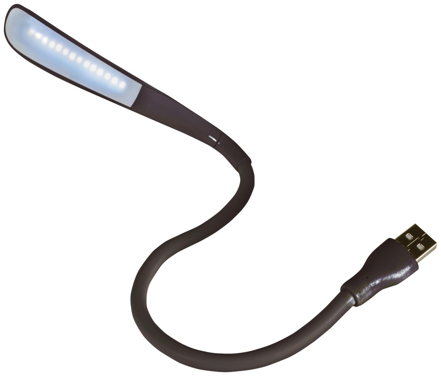 LYYT Portable USB LED Flexi-Lamp Black 410.435UK
