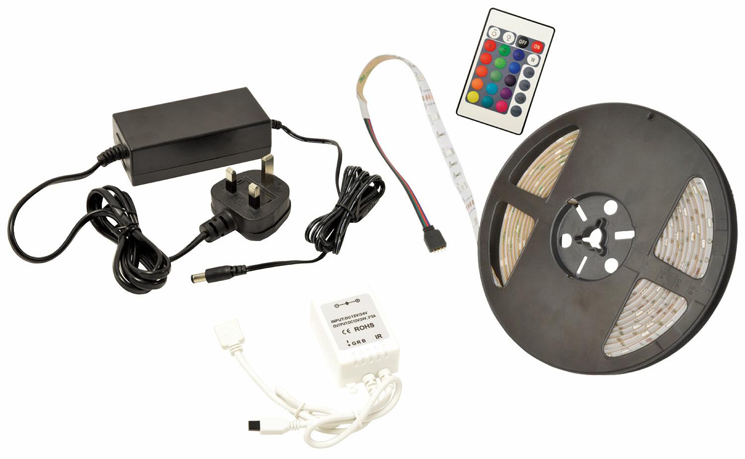 LYYT DIY IP68 LED tape kit 5m RGB 153.693UK