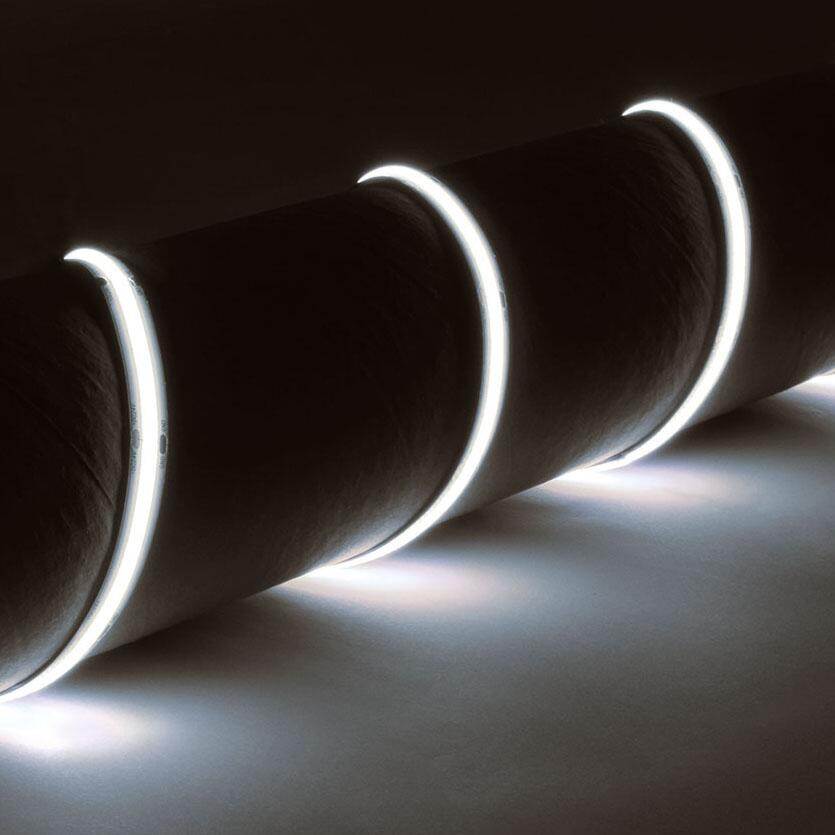 LYYT IP65 24V COB LED Strip 5m Cool White 156.675UK