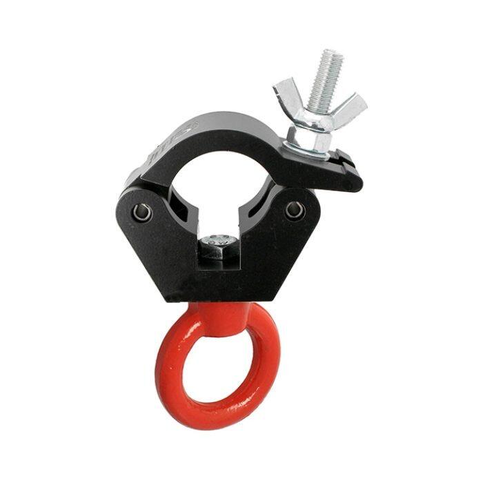 Doughty T57208 Hanging Clamp with M12 Eyenut - 500 Kg- Black
