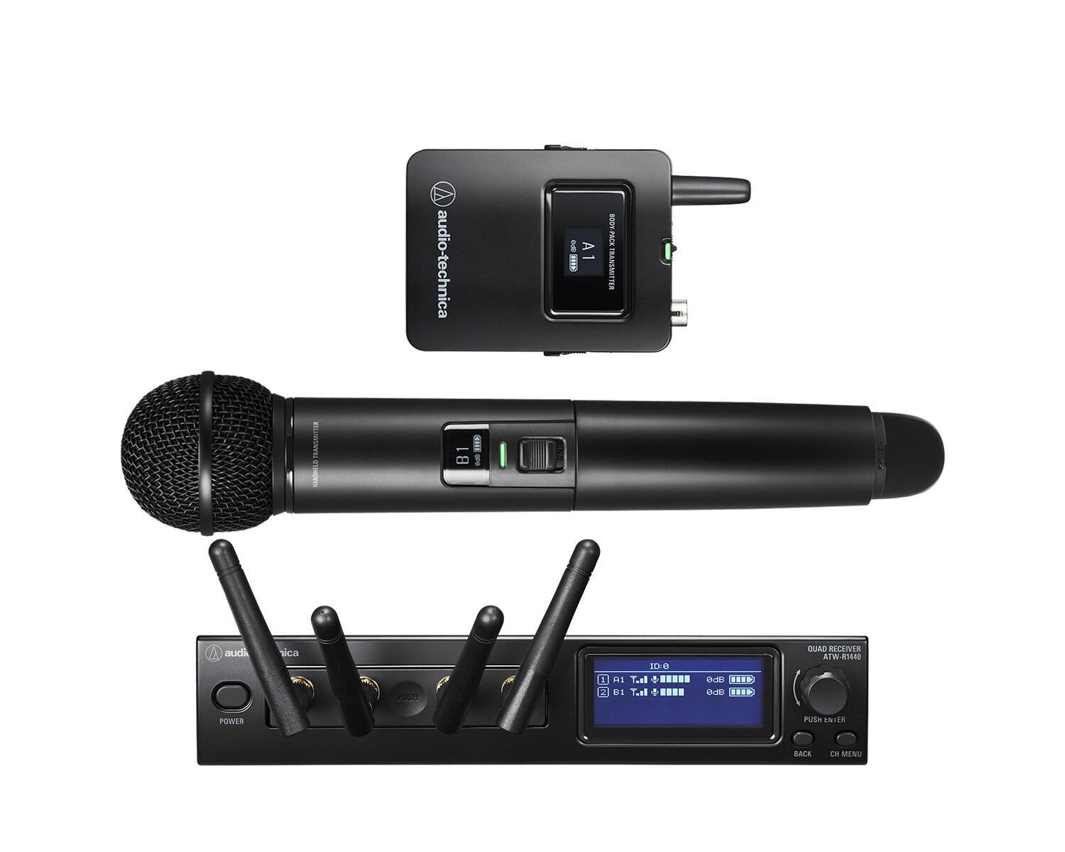 Audio-Technica ATW 1423 System 20 PRO DUAL Handheld System 2.4GHz
