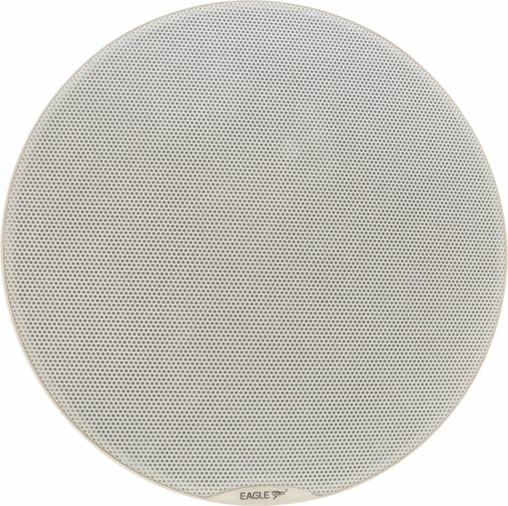 Eagle 100V Line 8ohm Round 2 way Ceiling Speaker With Flush Magnetic Grill, 6.5", P604BC