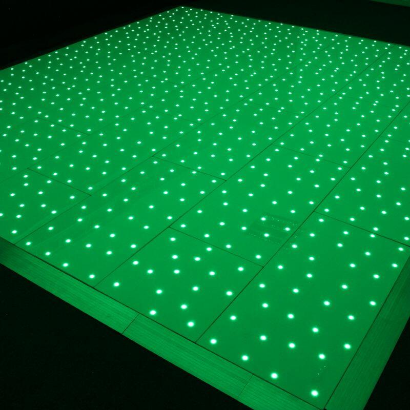 LEDJ White RGB Starlit Dance Floor System 18ft x 18ft, LEDJ443