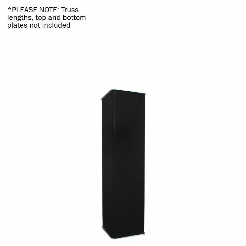 LEDJ Black Quad Truss Sleeve/Sock, 1m, LEDJ270