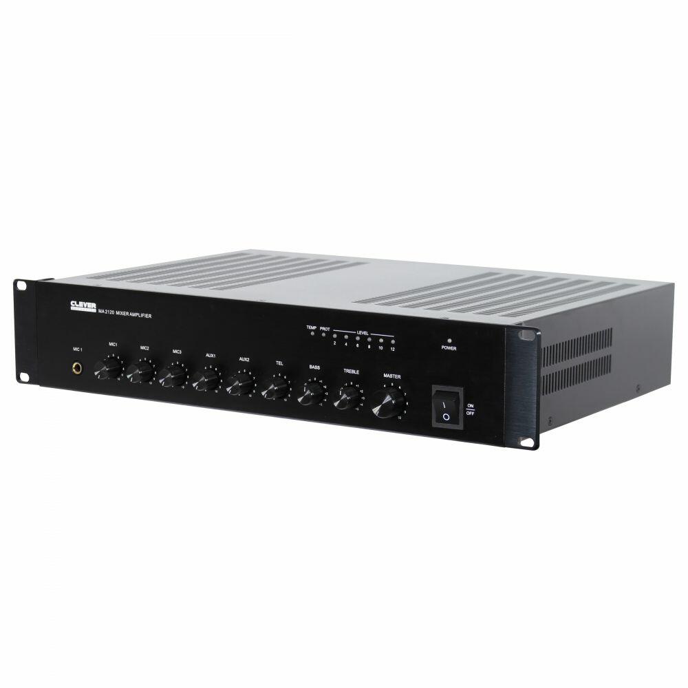 Clever Acoustics MA 2120 100V 120W Mixer Amplifier