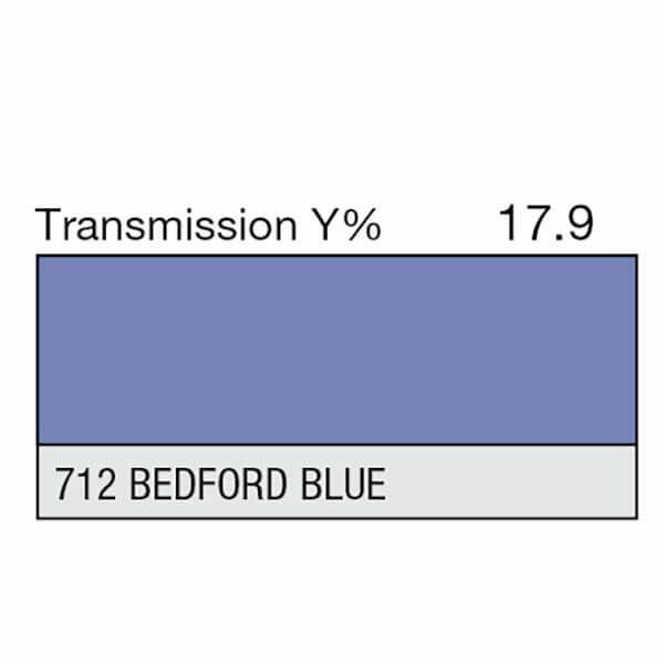 LEE Filter 712 Bedford Blue Filter Sheet, 21 x 48