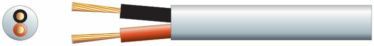 Mercury 100V Line Speaker Cable, 2 x 2.01mm 100m - 801.878UK