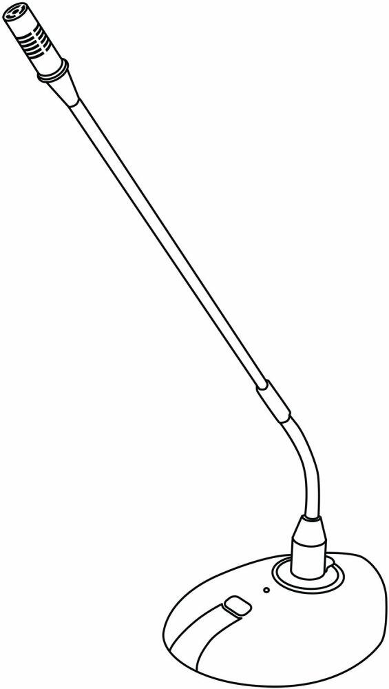 Adastra COM46 Conference microphone - slimline - 952.353UK