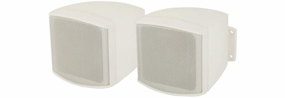 Adastra C25V-W C25VW 2.5inch Compact Background LoudLoudspeaker White Pair - 952.820UK